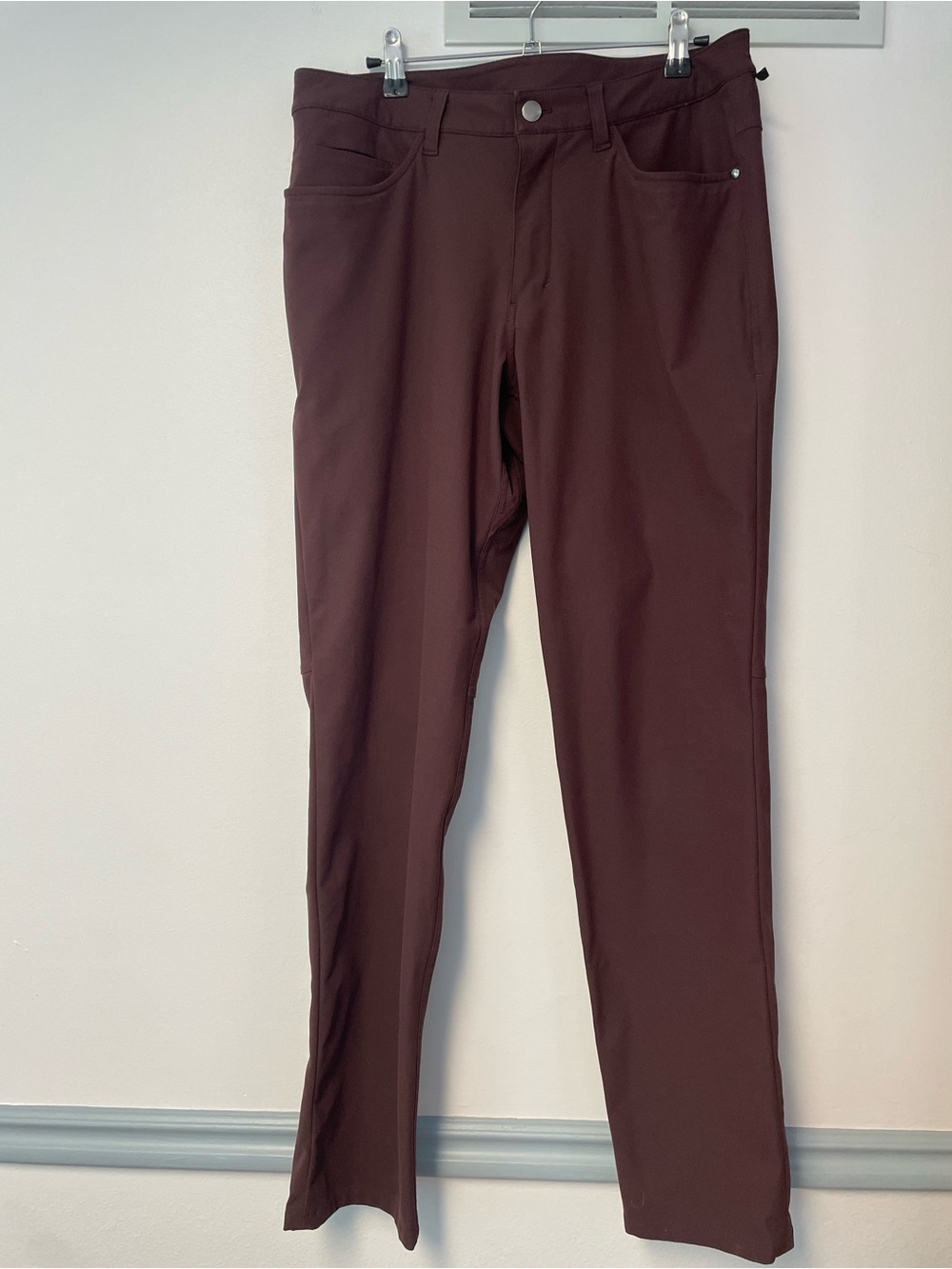 Lululemon Mens ABC Pant Classic Black Plum Size 32 M426S